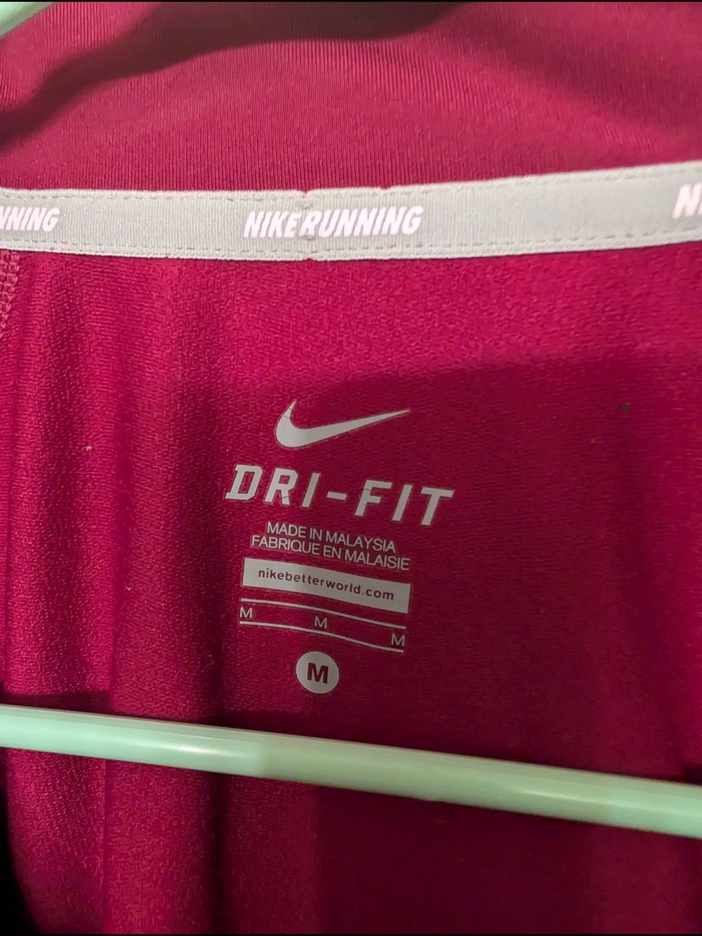 Nike Dri-Fit running Quarter zip pullover - Picture 3 of 4